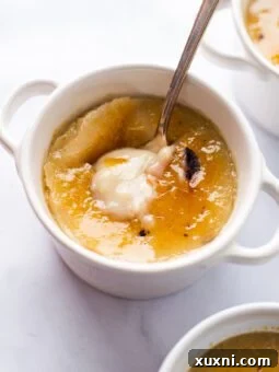 vegan crème brûlée in a pot