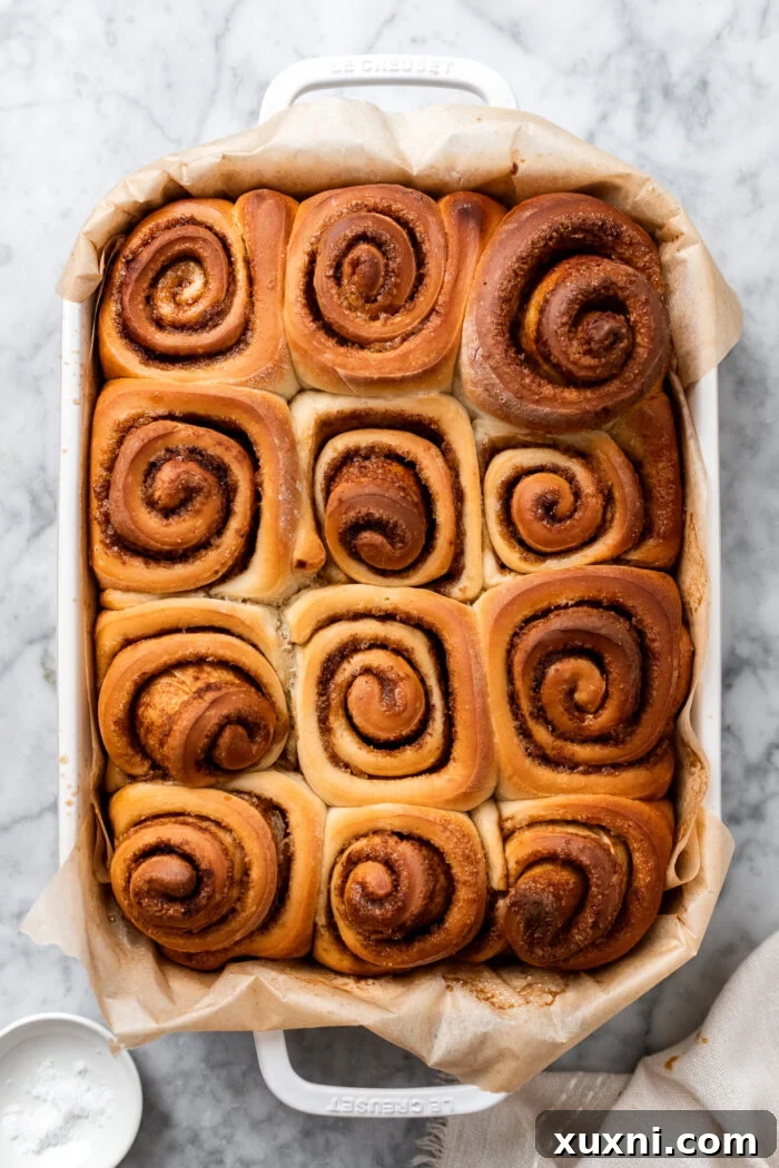 baked sticky buns