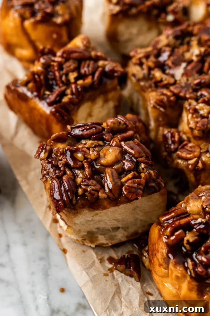 pulled apart vegan sticky bun