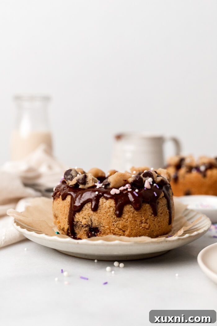decorated mini cookie cakes on a plate
