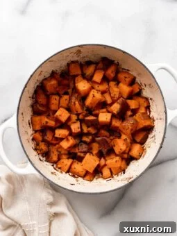 oven roasted sweet potatoes
