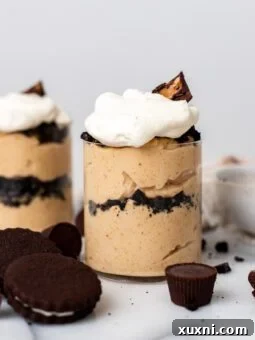 fluffy peanut butter mouse in a jar