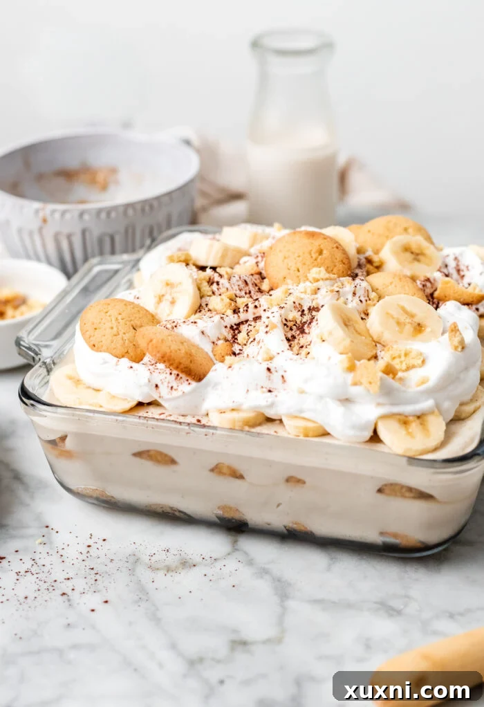 vegan tiramisu in a container