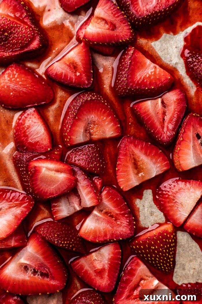 roasted strawberries