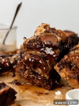 stacked cookie bars, ready to be eaten