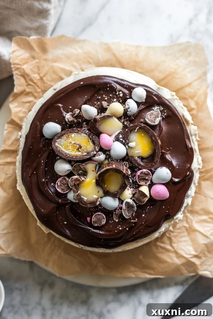 More crushed Easter egg candy, highlighting the vibrant colors