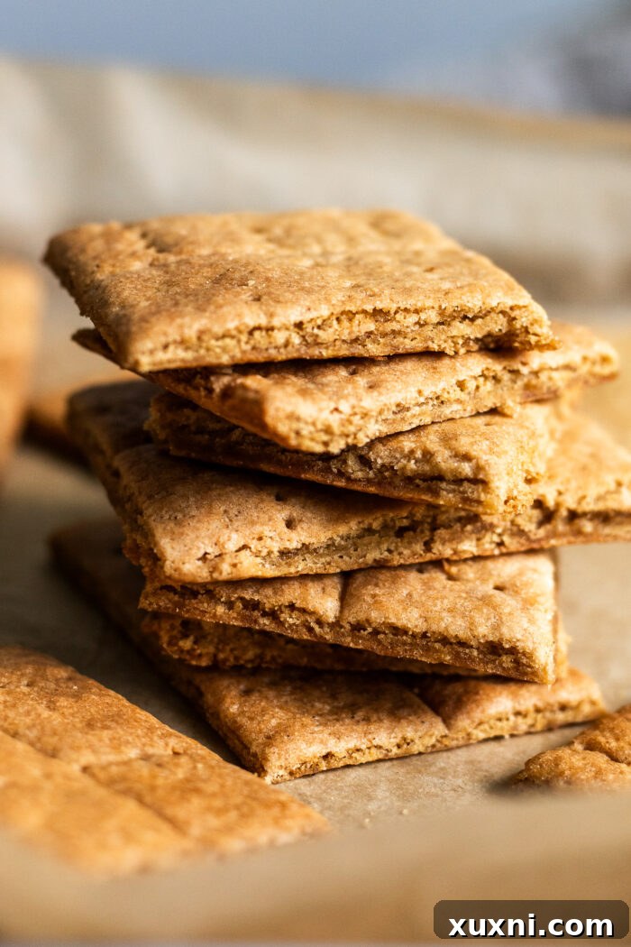 stack of graham crackers