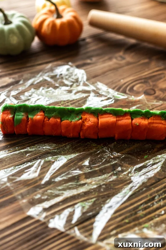 pumpkin sugar cookie dough