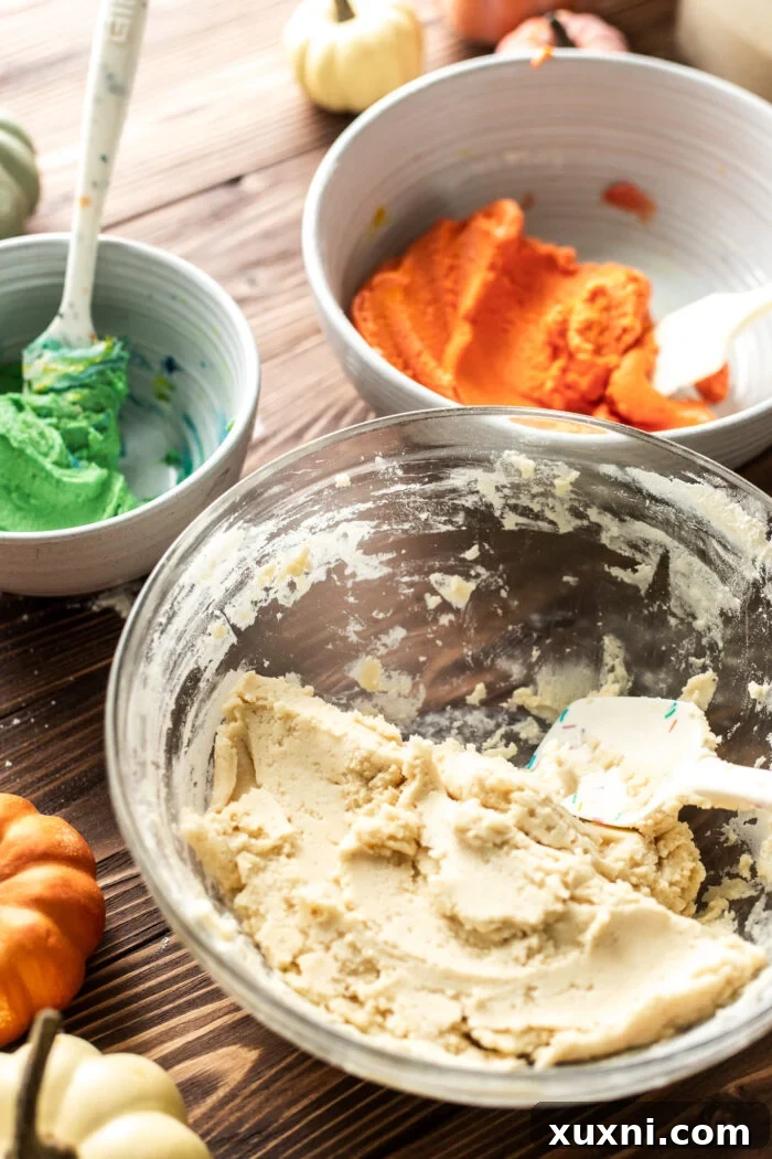 cookie dough divided