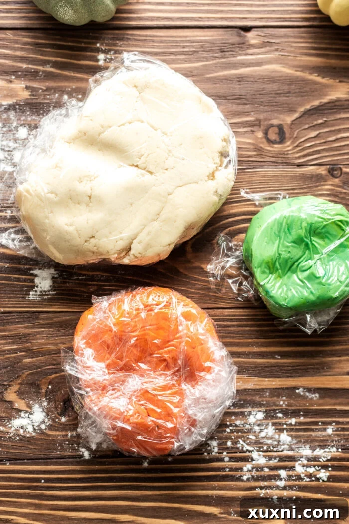 cookie dough before chilling