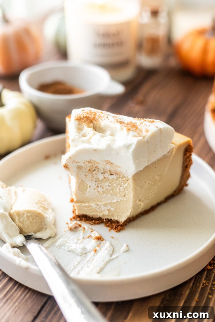 slice of vegan mascarpone cheesecake on a plate, close up