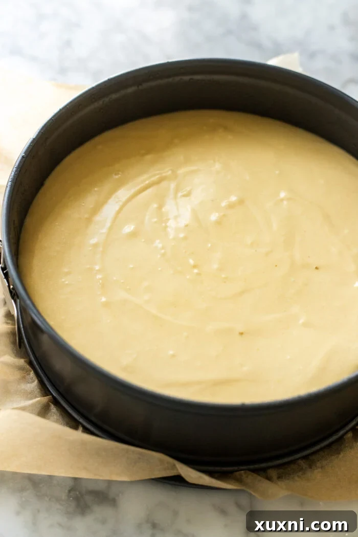assembling the pecan butter cake