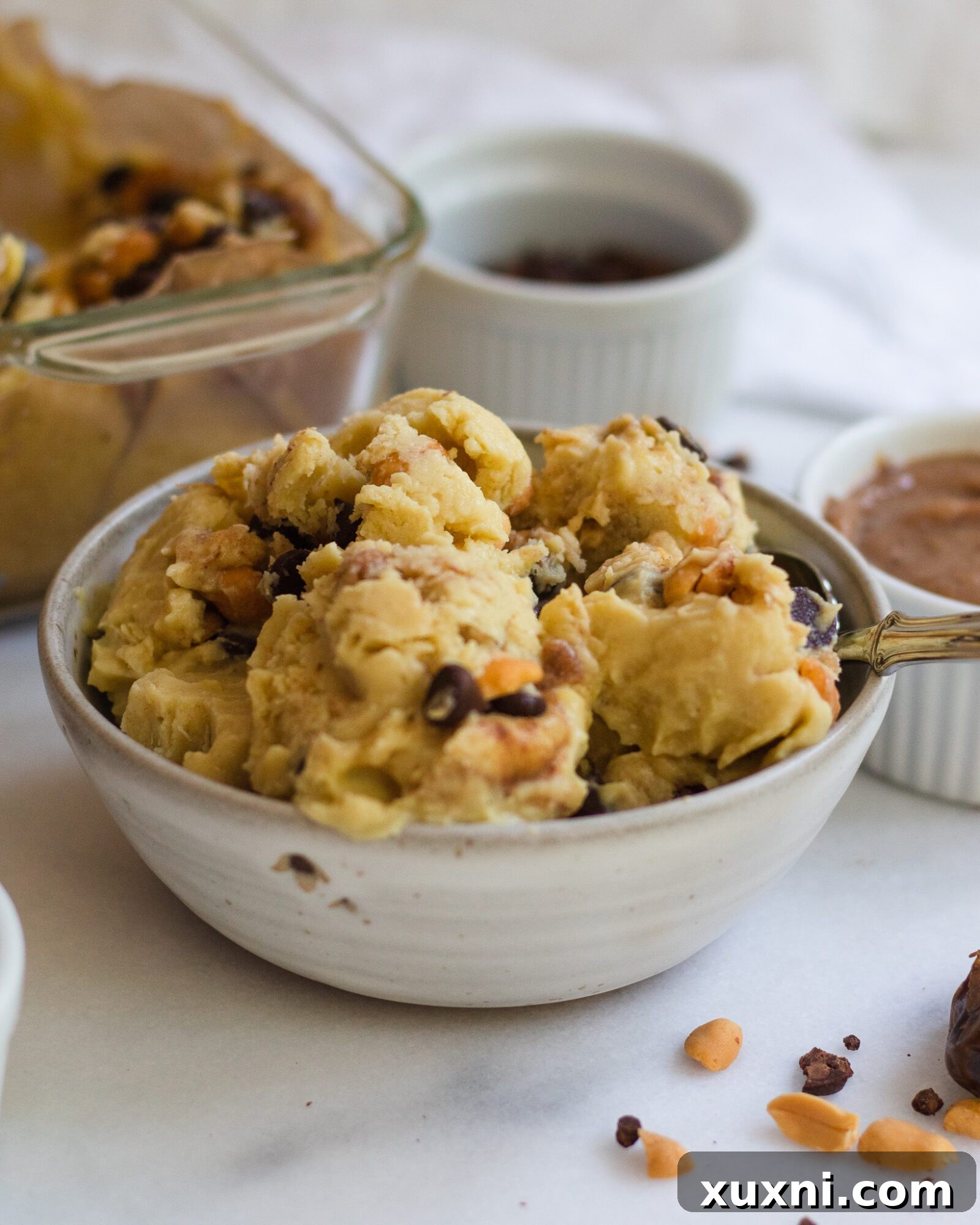 close up of snickers ice cream