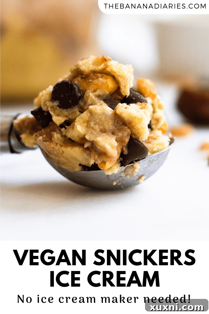 pinterest image for homemade vegan ice cream