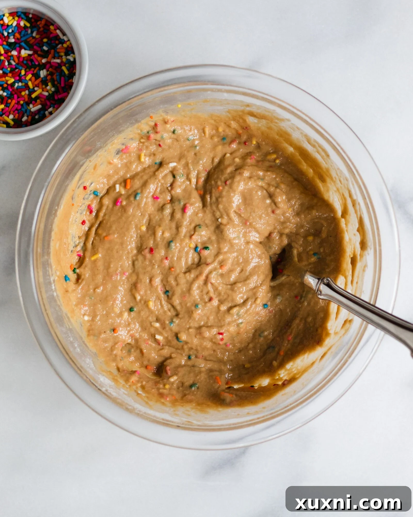 Vegan Birthday Donut Delights 13 mixed vegan vanilla donut batter