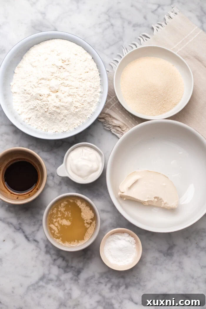 ingredients for tiramisu cookies