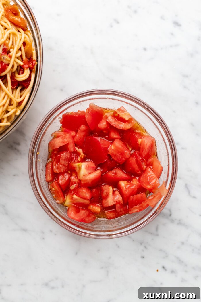 tomatoes in the bowl