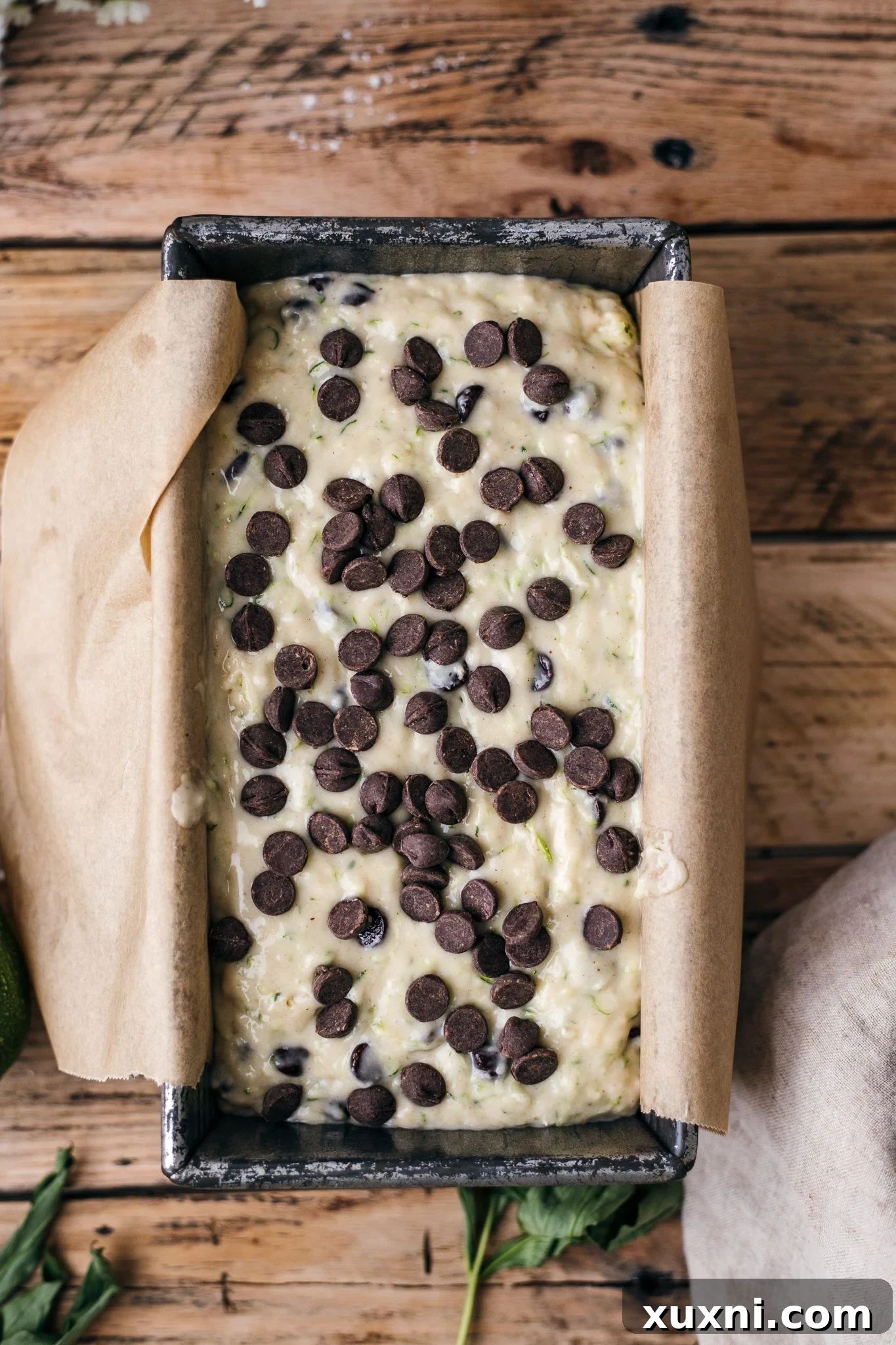 Unbelievably Moist Vegan Zucchini Bread 8 zucchini bread before baking