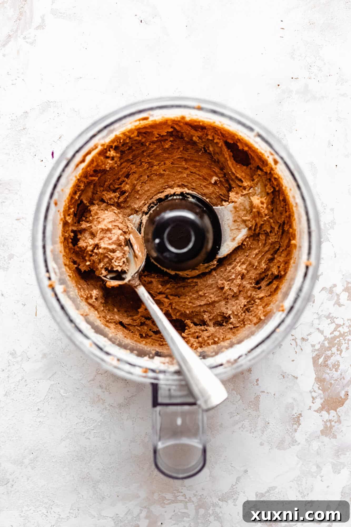 Food processor with date batter