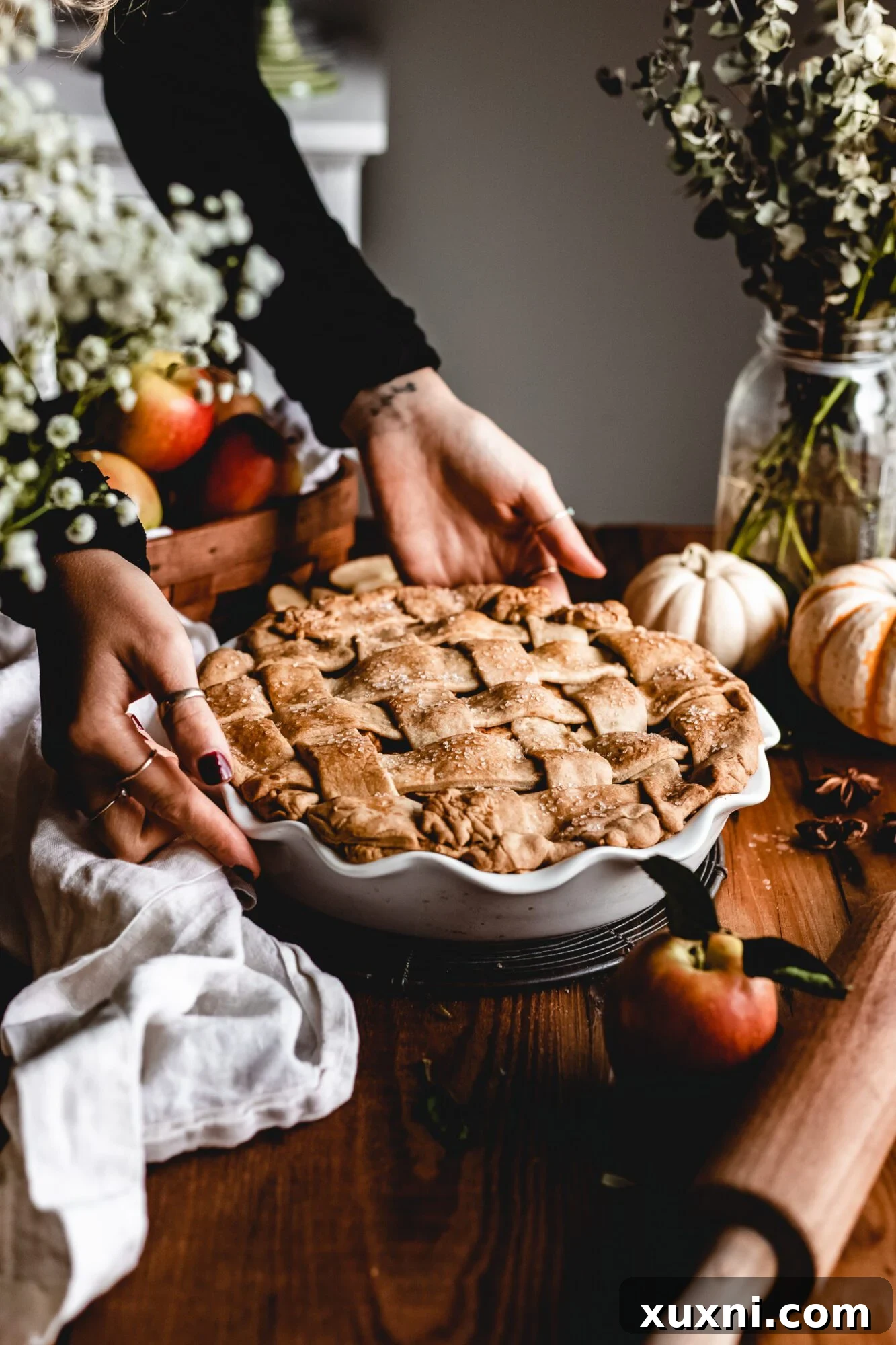 baked vegan apple pie
