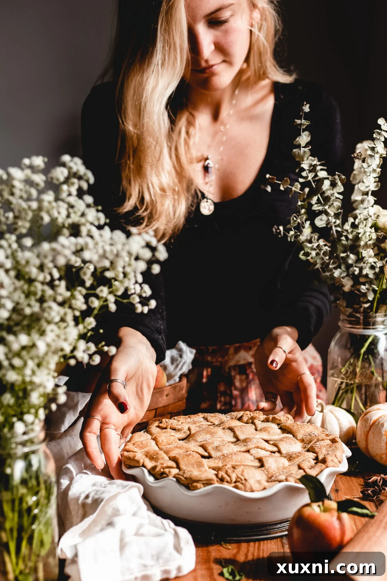 baked vegan apple pie