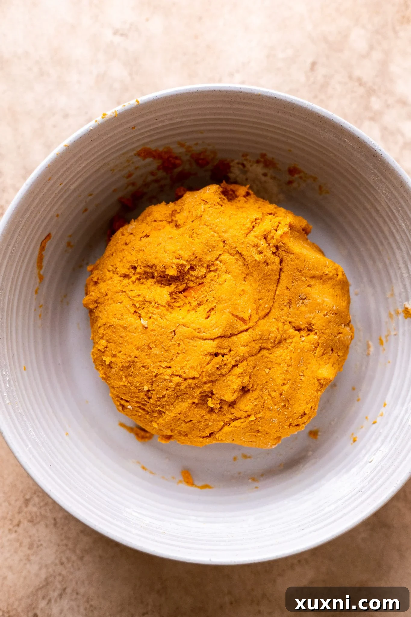 Sweet potato gnocchi dough