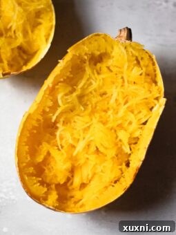 spaghetti squash strands
