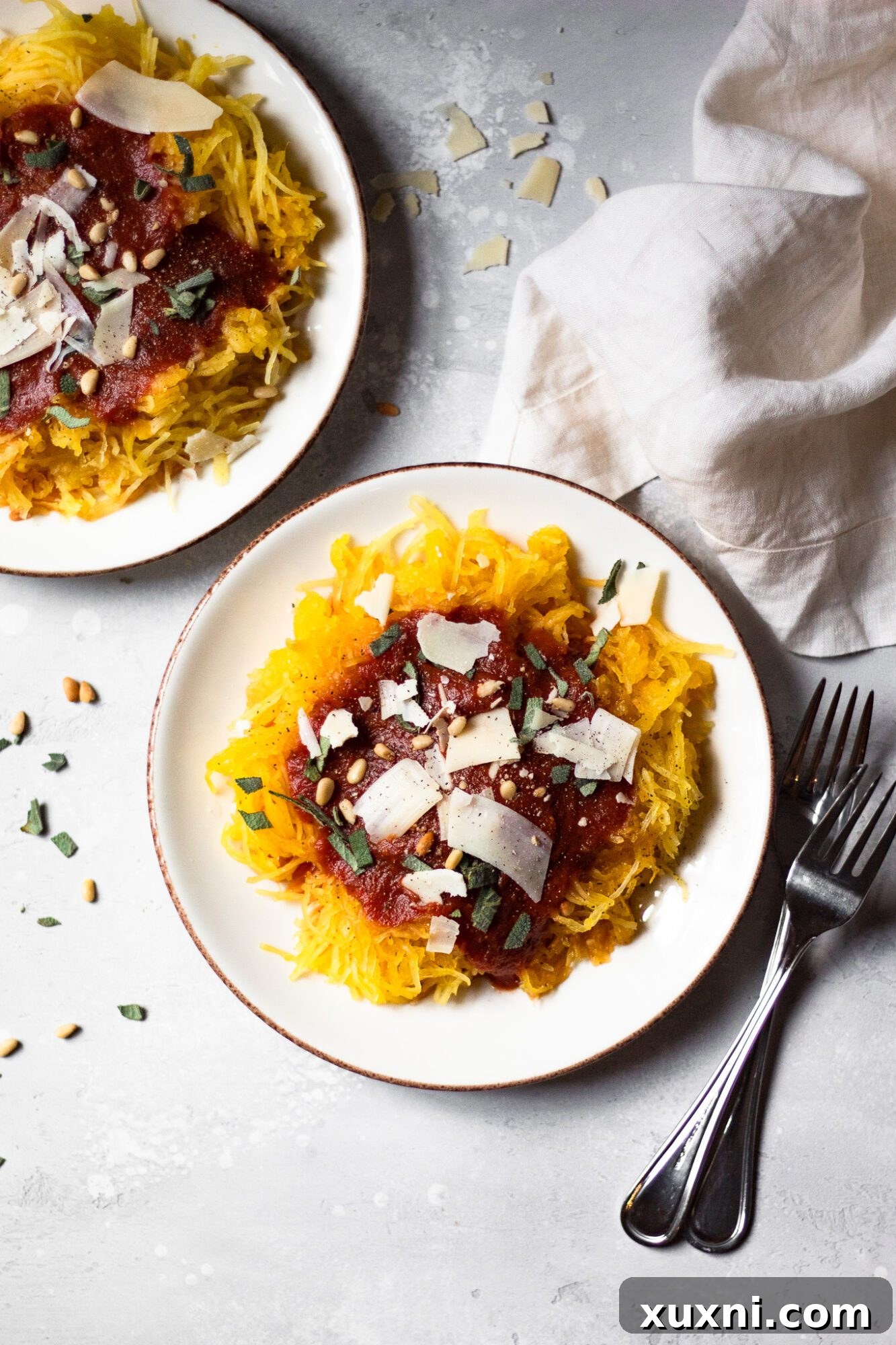 pate of spaghetti squash