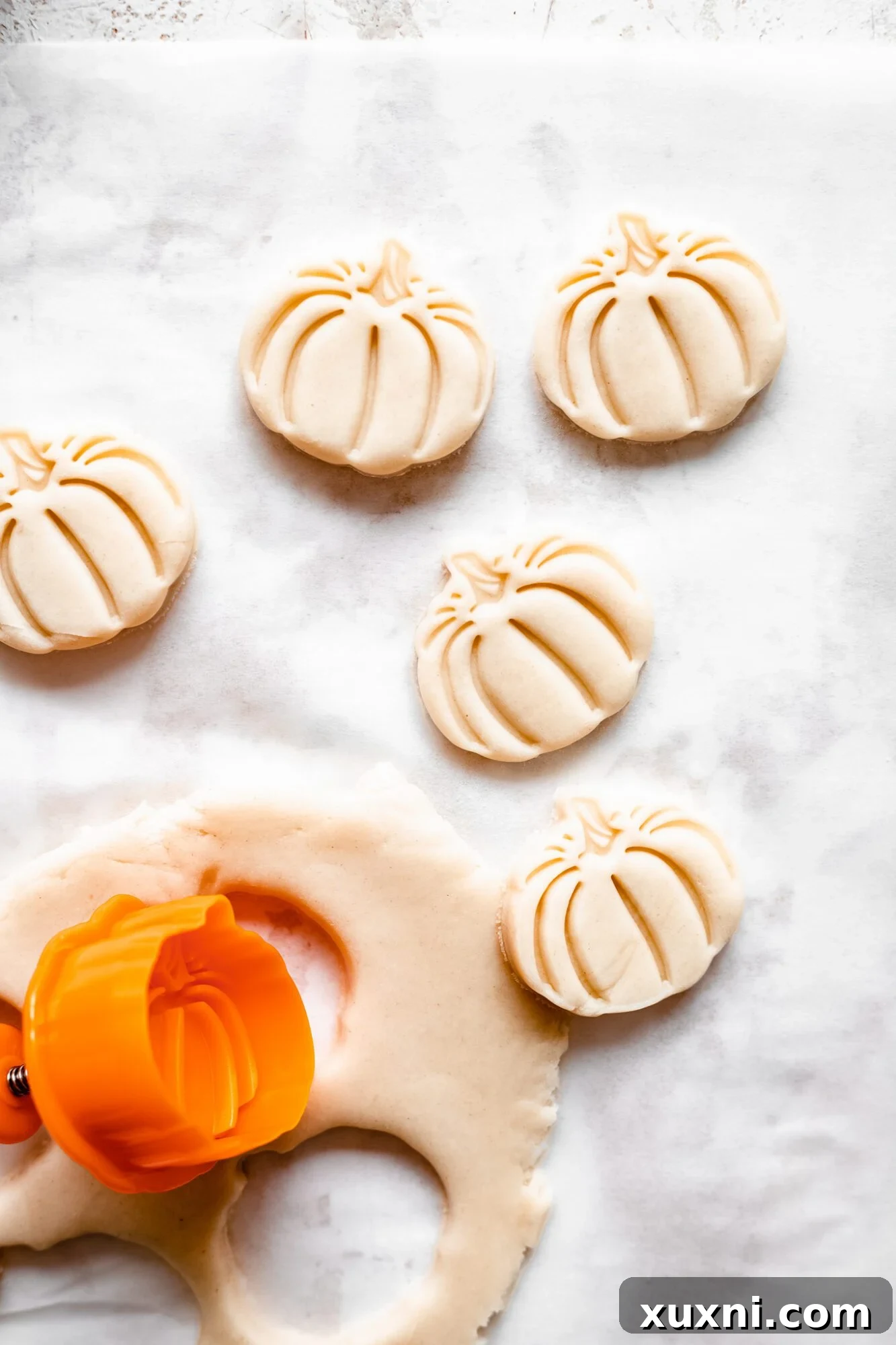 Easy Flaky Vegan Pie Crust The All-Vegan Butter Method 3 Pumpkin pie cut-outs, demonstrating the versatility of the vegan pie dough for decorative elements.