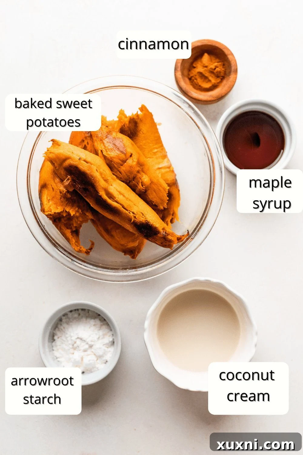 Irresistible Plant-Based Sweet Potato Casserole 4 sweet potato casserole ingredients