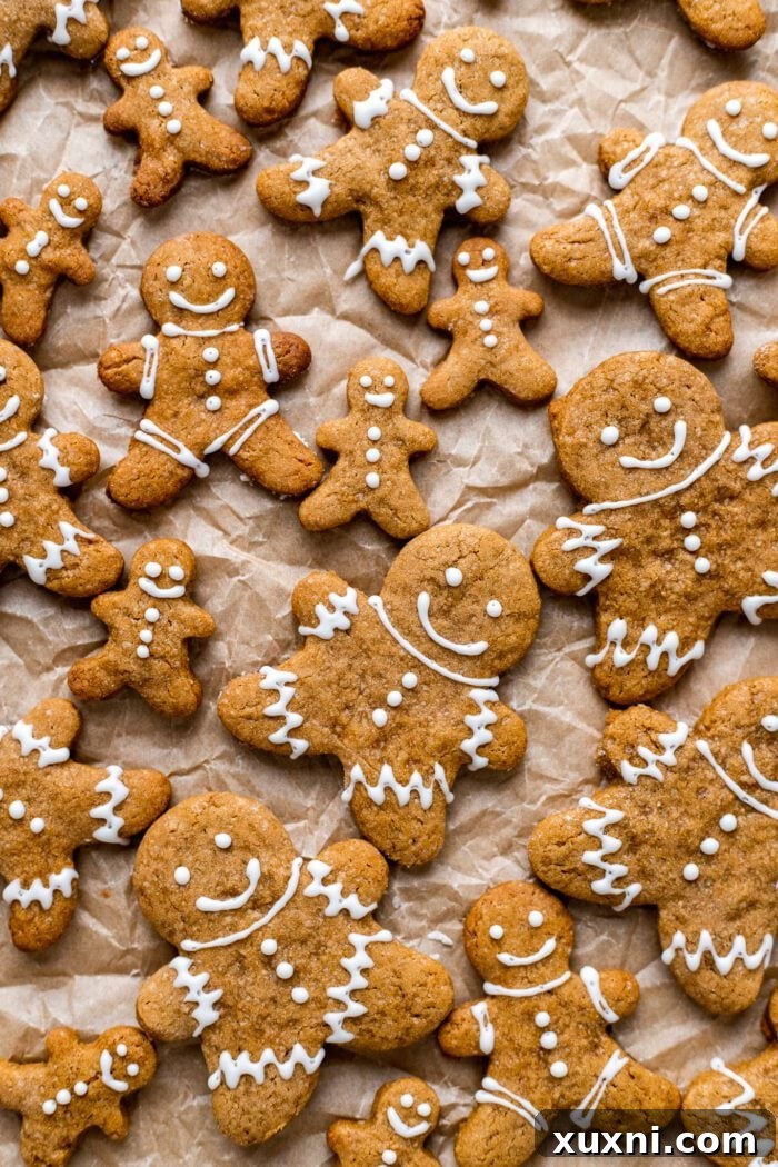 Soft & Chewy Vegan Gingerbread Cookies (Gluten Free!)