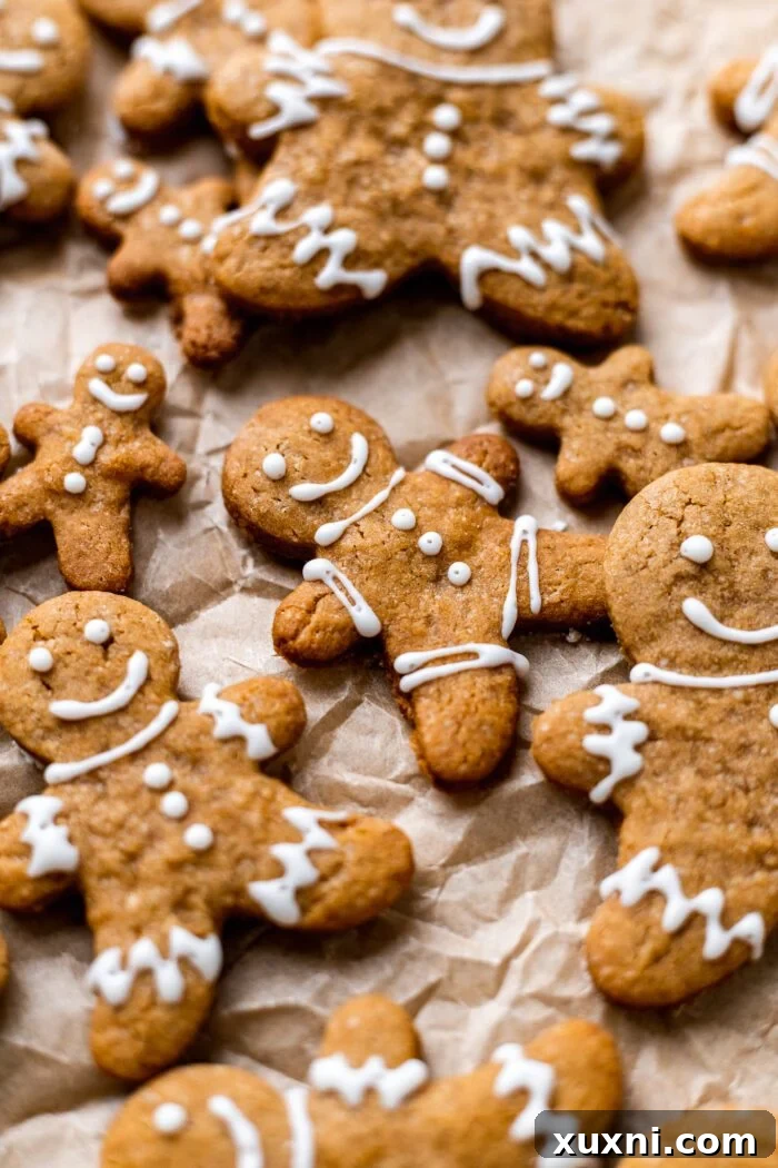 decorated gingerbread cookies