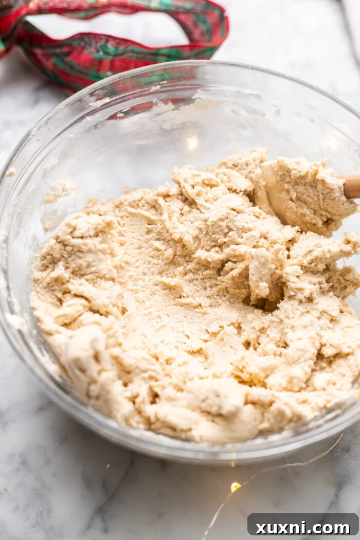 cookie dough in a bowl