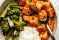 15-Minute Spicy Tofu in Creamy Coconut-Lime Sauce
