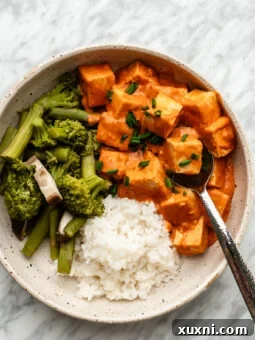 bowl of spicy tofu