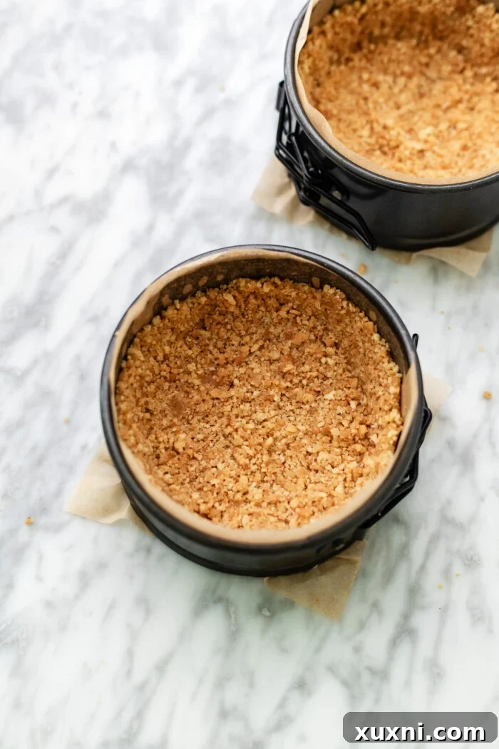 crusts in a pan
