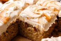 Moist Salted Caramel Latte Cake — Vegan Recipe