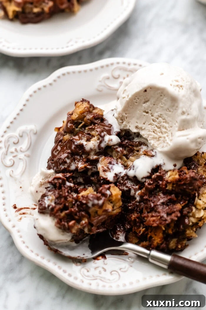 plated cookie skillet