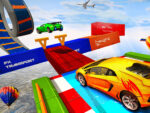 Sky Ramp Automobile Mega Stunts Gigante Salto