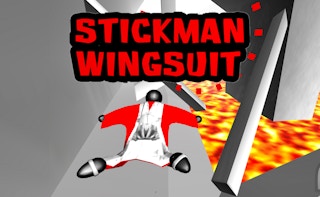 Stickman Wingsuit 3-D